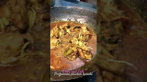 Peshawari chicken karai #recipe #couple #subscribe #shorts