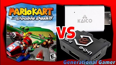 Kaico Labs or Eon HDMI Cable For GameCube - Compared Featuring Mario Kart Double Dash