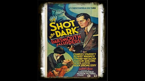 A Shot In The Dark 1935 | Classic Mystery Drama| Vintage Full Movies |