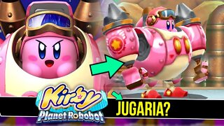 Jogaria kirby planet robot !? #shorts