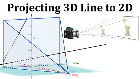 Putting 3D in Perspective Question 2: Projecting a 3D Line to 2D