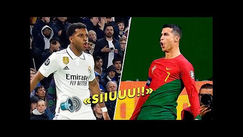 World Goes Wild! 🤯 How Everyone Imitates Ronaldo