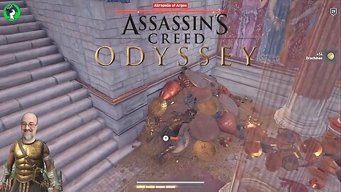 Making a point in Akropolis of Argos / Assassins Creed