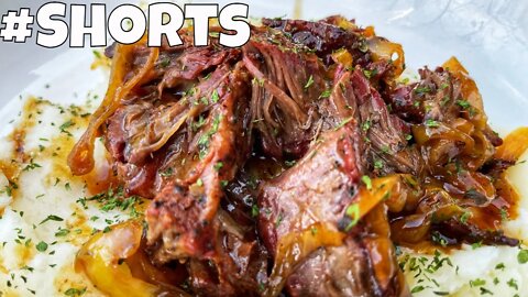 Mississippi Pot Roast Recipe in the Pit Barrel Cooker #Shorts