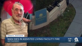 Daughter of man who died in fire calls assisted living facility negligent