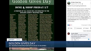 Golden Gives Day: Shop, dine, drink to help fire victims