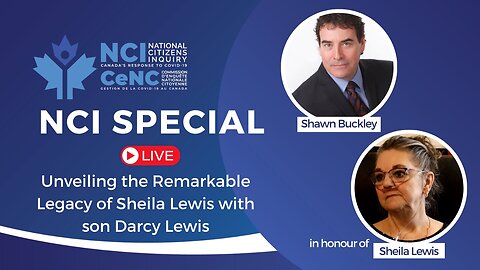 NCI Special Live Discussion: Unveiling the Remarkable Legacy of Sheila Lewis with Son Darcy Lewis