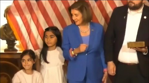 Nancy Pelosi Is Now Elbowing Children