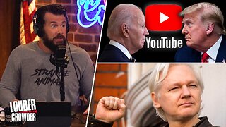 Julian Assange Free | YouTube Threatens Takedowns of Presidential Debate Streams | GUEST: Tim Pool