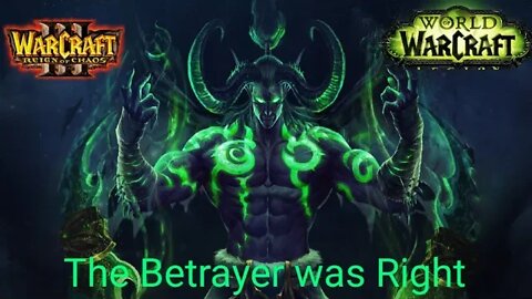 Illidan: Silence The World - Complete Lore (Warcraft 3 to Legion)