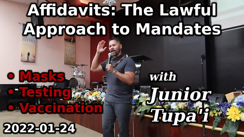 Affidavits: The Lawful Approach to Mandates