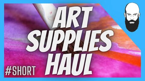 Art Supplies haul #short
