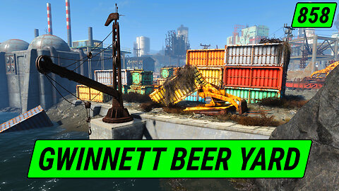 Gwinnett Brewery Yard | Fallout 4 Unmarked | Ep. 858