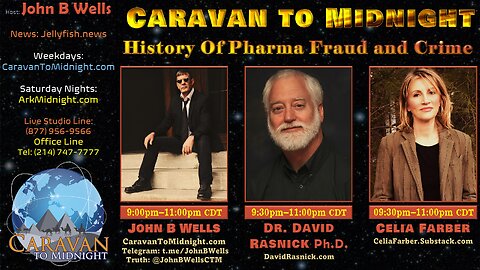 History Of Pharma Fraud & Crime - John B Wells LIVE