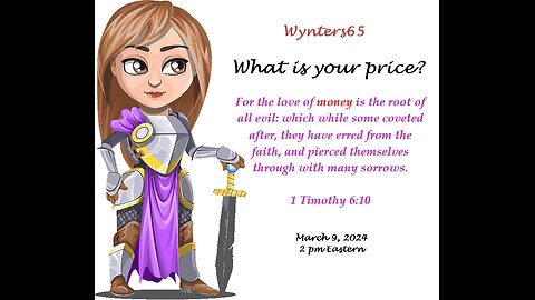 What Is Your Price?
