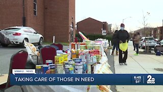 Local church host Thanksgiving day dinner for those in need