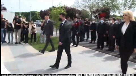 Serbia, China Honor Chinese Martyrs murdered in US/NATO target Bombing Chinese Ambassy Building
