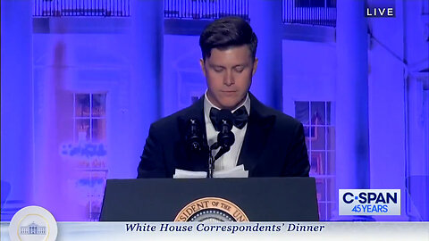 Meh: Biden Is Boring And SNL's Colin Jost Wimps Out At The White House Correspondents Dinner