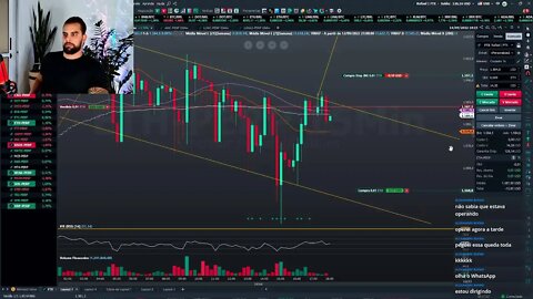 COMO OPERAR E COMO CONFIGURAR O PROFIT DEPOIS DE UM DIA DE LOSS - TRADE AO VIVO IBOV BTC -14/09/2022