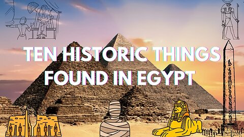 Historical things in Egypt