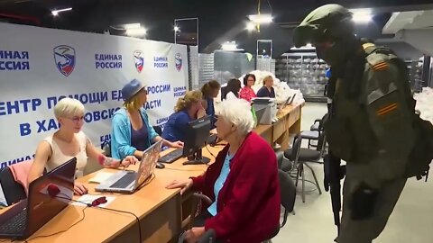 Russian Forces Deliverer Humanitarian Aid & Medicines For Civilians In The Kharkov Region