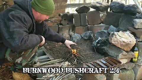 BURNWOOD BUSHCRAFT 2.4 - New Axe, Coffee, Fireside Chat