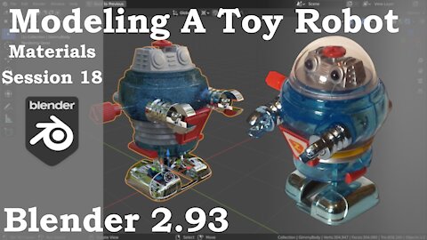 Modeling A Toy Robot, Materials, Session 18