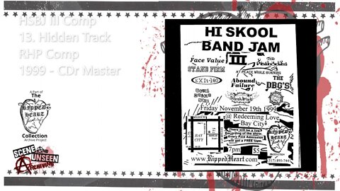 HSBJ Comp: 13 Hidden Track. Ripped Heart Productions Hi Skool Band Jam. CD/Cassette