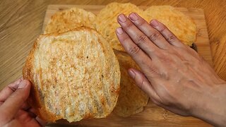 Giant potato chips recipe, Why? for fun