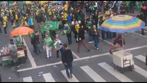 Pré manifestação da Avenida Paulista 7 de setembro