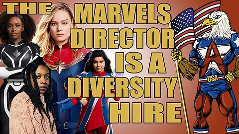 The Marvels' Director is a Diversity Hire @lilmovieperp3599 @PopCounterCultureEd