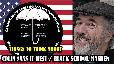 COLIN FLAHERTY SAYS IT BEST / BLACK SCHOOL VIOLENCE