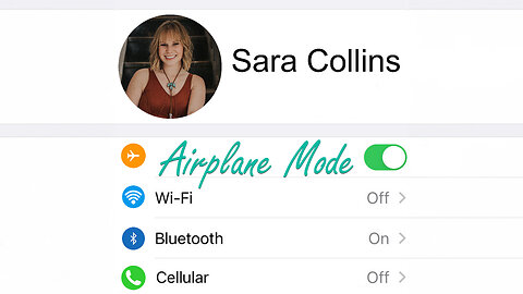 Airplane Mode | Sara Collins | Country Music Lyric Video