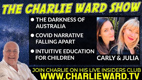 THE DARKNESS OF AUSTRALIA, INTUITIVE EDUCATION FOR CHILDREN WITH CARLY, JULIA & CHARLIE WARD