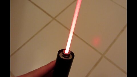 The Brightest Red Laser "Pointer" You'll Ever See! 635nm Burning Laser Torch