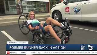 Encinitas runner back in action