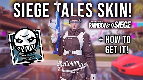 NEW ELA SKIN FOR "SIEGE TALES"! + HOW TO OBTAIN IT Playing Rainbow Six Siege