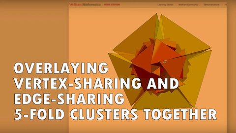 Overlaying Vertex-Sharing and Edge-Sharing 5-Fold Clusters Together