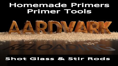 Homemade Primers - Part 8 Tools & Techniques