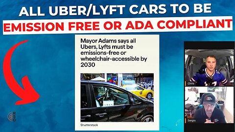 NYC Mayor Adams wants ALL Uber/Lyft Cars To Be Emission Free Or ADA Compliant