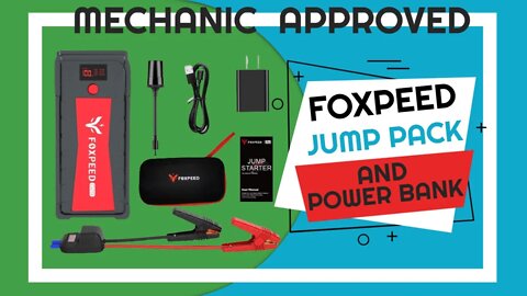 FOXPEED Jump Starter & Power Bank Review 2021 | Cigar Prop