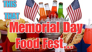 🇺🇸Memorial Day Tribute This or That (Food and Drink) Foodie 🇺🇸