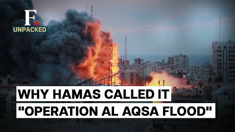 How does Hamas' "Operation Al Aqsa Flood" have Relevance to the Holy Site? | Firstpost Unpacked