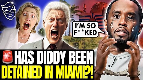 🚨VIDEO: DIDDY ARRESTED?! PRIVATE JET FLEES AMERICA WITH EVIDENCE AS FEDS RAID RAPPER'S MANSIONS