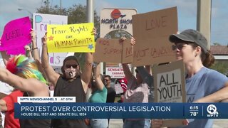 Protest over controversial legislation held in Stuart