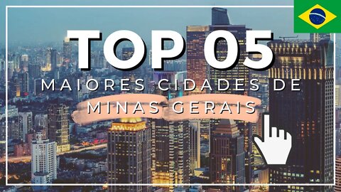 Top 5 Maiores cidades de Minas Gerais | Visão Aérea 4k