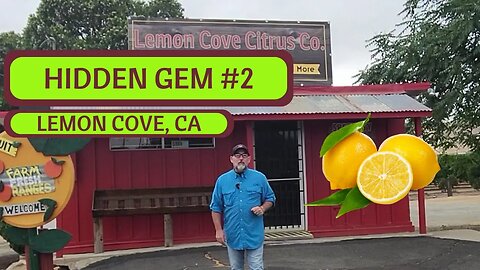 Another HIDDEN GEM 🍋 Lemon Cove, California - Small Town America