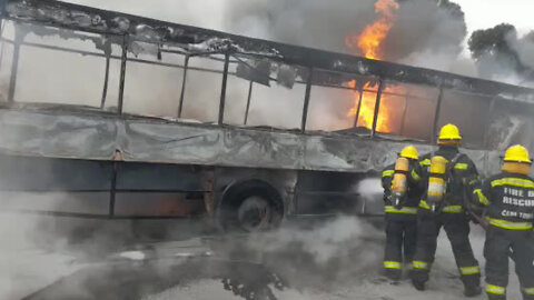 Golden Arrow Buses Set Alight in Nyanga and Philippi