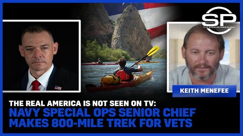 The Real America Is Not On TV: Navy Special Ops Senior Chief Makes 800 Mile Trek For Vets