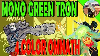 Mono Green Tron VS 4 Color Omnath｜Wrenn The Need Arises ｜Magic The Gathering Online Modern League Match